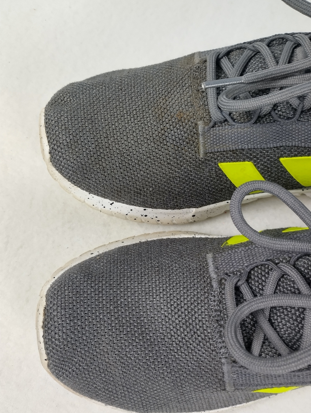 Adidas Men's Size 10.5 Kaptir 2.0 Gray Running Sneakers Lace Up Shoes GW4419 - Picture 4 of 9